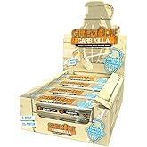 GRENADE Protein Bar 60 g x 12 Adet &mdash; Y&uuml;ksek Protein, D&uuml;ş&uuml;k Şekerli Sporcu Barı, Diyet Dostu Atıştırmalık (Beyaz &Ccedil;ikolata&Kura
