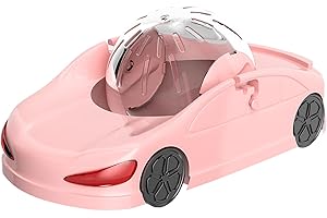 ASQZHULIWING Voiture Jouet pour Hamster, Boule Transparente Amusante pour Animaux de Compagnie, Boule d'activité pour Petits Animaux, Cadeau d'anniversaire Festif adapté aux Petits Animaux