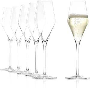 Bicchieri Da Champagne Stolzle Lausitz Quatrophil 290 Ml Set Da 6 Come Soffiati A Mano Resistenti Ai Lavaggi In Lavastoviglie Amazon It Casa E Cucina