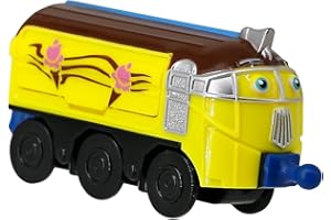 Chuggington Look Alive Chuggers EU890304 - Set di 1 giocattolo treno con funzione di movimento sorpresa, ruote libere, scala 9,5 cm, a partire da 3 anni, giallo