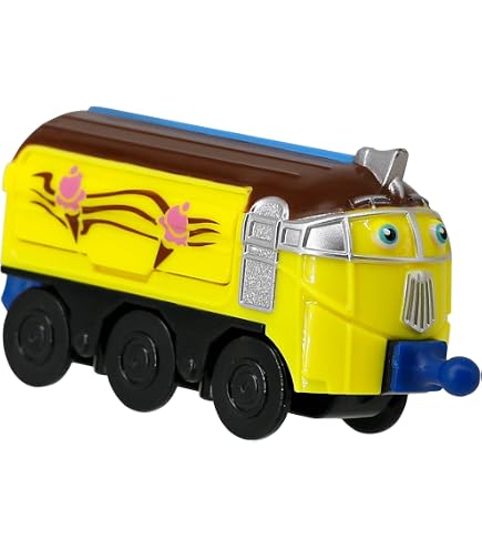 Train Wilson Chuggington Look Alive – Jouet à Roues Libres Avec Mouvement Surprise Des Yeux, 9,4 Cm, 3 Ans+