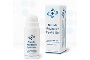 NuLids Revitalize Gel - Single Bottle - Revitalizing Gel for Nulids Device That Soothes to Improve Dry Eyes - Daily Eyelid Therapy, Clear