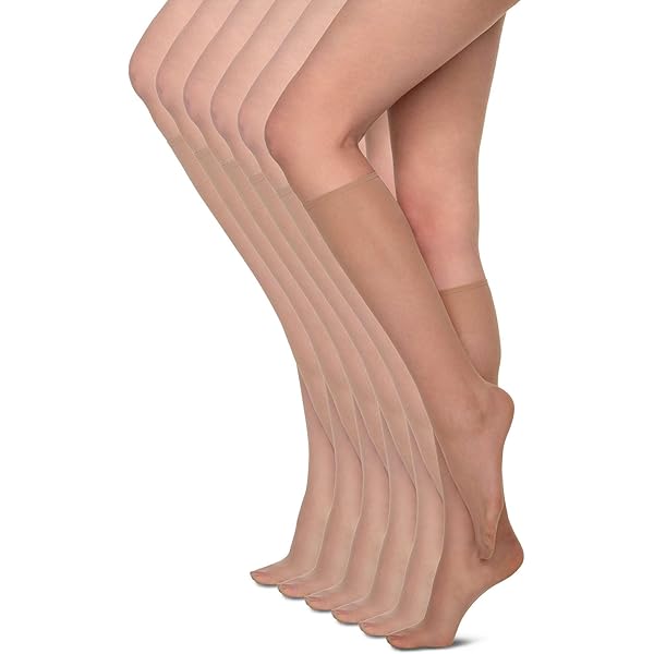 LORES Basic Vrouwen Kniehoge Sokken 15 DEN Hoge Pop Matt Halfdoorzichtige Kousen 2 Paar Natalie, One size LORES Basic Vrouwen Kniehoge Sokken 15 DEN Hoge Pop Matt Halfdoorzichtige Kousen 2 Paar Natalie, One size