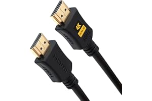BullTek - Kabel HDMI 2.0 Ultra HD 4K | 18 Gbit/s Ethernet | 2160p 60 Hz | Pozłacane złącza | Kompatybilny z PS5, PS4, Xbox One | Długość 1,8 m