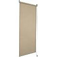 Funky Gadgets Roller Blinds Thermal Blackout Roller Blind, Easy Fit Child Safe Trimmable UV Protection Home Office Window Blinds, Cappuccino Blind (60cm Wide X 165cm Drop)