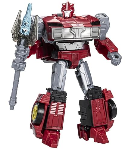 Transformers Generations Legacy, Figurine Elita-1 Classe Deluxe, pour Enfants à partir de 8 Ans, 14 cm F3033 Taille Unique Multicolore Transformers Generations Legacy, Figurine Elita-1 Classe Deluxe, pour Enfants à partir de 8 Ans, 14 cm F3033 Taille Unique Multicolore