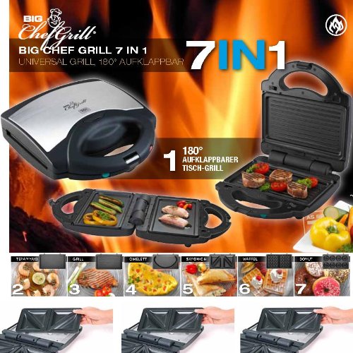 Big Chef 7 in 1 Multigrill