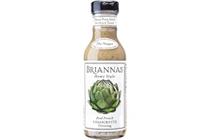 FOOD SANCTUARY Brianna's Real French Vinaigrette Dressing 355 ml | Salad Dressing | Classic French Vinaigrette | Suitable as Dipping and Marinade