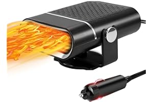 ‎QIDOE Qidoe 200W Autoheizung 12v Car Heater: Auto Heizung Tragbar akku kfz Heizlüfter, Zigarettenanzünder 12 Volt Standheizung Scheibenheizung sitzheizung mit Ventilator für Wohnmobil PKW Camping LKW 12 v