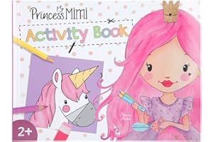 Depesche 12013 Księżniczka Mimi - Książka kucharska z 48 stronami do wykonania wielu prostych motywów księżniczek, kolorowanka z małymi symbolami instrukcji.