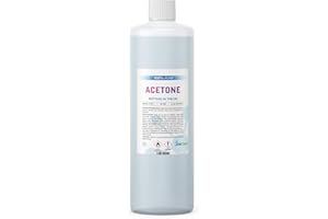 JEMCHEM Acetone 1 Litre Acrylic Nail Remover Premium UV/LED Gel Nail Polish Remover