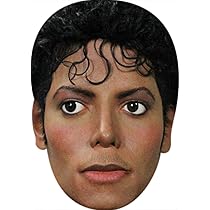 Masque Michael Jackson (moustache) - Celebrity-Cutouts - Neuf Sous Blister - Fabriqué En Allemagne
