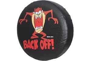 HEALiNK Spare Tire Cover, PVC Leather WaterProof Dust-proof Back Off Rv Wheel Covers for Jeep Liberty wrangler SUV Camper Travel Trailer Accessories (16 inch for Tire x3A6; 29"-31")