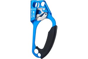 NewDoar Hand Ascender Rock Climbing Tree Arborist Rappel Gear Equipo Abrazadera de cuerda para cuerda de 8~12MM