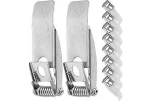 Housoutil Clips De Resorte Para Downlight Y Lámparas De Techo Abrazaderas De Seguridad 10 Uds Soportes Para Paneles Y Focos Led Instalación Sin Herramientas