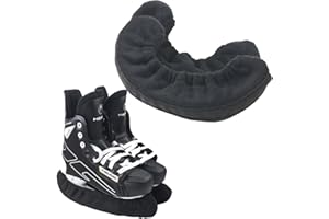 YINGJIE 1 Pair Ice Skate Soakers,Ice Skate Blade Covers,Ice Skate Guards,Skate Guards for Ice Skates,Figure and Hockey Skates, Skate Soakers Blades Protector for Ice Hockey Skates Figure Skating Ice Skates