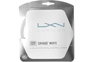 Wilson Cordages pour Raquette Luxilon, Savage 127, Rouleau de 2 mètres, Noir, 1,27 mm, Unisexe, WRZ902100