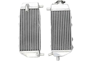 GPI RACING Radiateur en aluminium L+R pour Yama-ha YZ125 YZ 125 2005-2018 2006 2007 2008 2009 2010