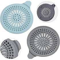 Filtro Raccogli Capelli Per Doccia In Acciaio Inox – Copertura Scarico Universale Con Bordo In Silicone Antiscivolo (120x120 Mm) – Proteggi Lo Scarico Da Capelli E Detriti - 2