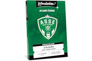 TICK&BOX Ticketbox - As Saint-Etienne - Match en Duo - Coffret Cadeau - Idée Cadeau Divertissement