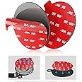 volport Very Strong Sticky Adhesive, 2.76in/70mm Dashboard Pad Mounting Disk Adhesive Replacement Kit, Double Sided Stickers 
