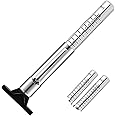 Tyre Tread Depth Gauge UK, GODESON Stainless Steel Tyre Tread Depth Checker, Tyre Depth Measurement Tool in 25MM/32nds
