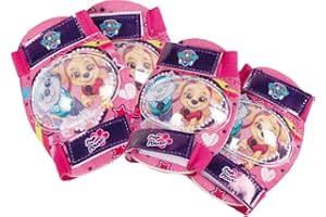 TATAWAY IN VIAGGIO SI CRESCE Tataway Kit de protección de Codos y Rodilleras para niñas de Nivel 1 de La Patrulla Canina