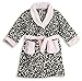 BABYTOWN Baby Girls Animal Print Micro Fleece Dressing Gown Robes Super Soft