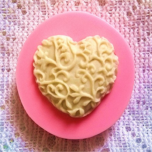 CAOLATOR Silikon Backform 3D Ein Hohlraum Herz Handgefertigte Kuchen Form Bakeware Werkzeug Silikon Form Handgefertigte Form - 7