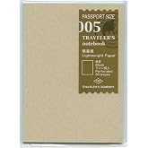 DESIGNPHIL Traveler yapılır notebook Passport size yeniden doldurma hafif Paper [14371006] by Midori