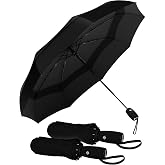 Repel Umbrella Automatic Folding Windproof Umbrella - Windproof Travel Umbrella - Auto Open and Close, Compact, Durable - Stu