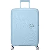 American Tourister Soundbox Spinner 67/24 TSA EXP Trolley Pastel Blue