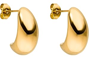 PURELEI® Tropfen Ohrringe - Aus Langlebigem Edelstahl - Wasserfeste Damenohrringe für Deinen Individuellen Look