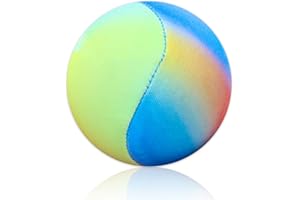 Alederways Beach Toys Water Bouncing Ball, Water Pool Skip Ball, Swimming Pools Toys, Outdoor Sand Sports Games Toy for Kids and Adults (Rainbow colours 1Pcs)