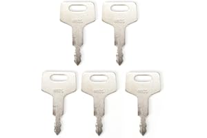 UNBRAND BAAQII 5 STÜCKE Ersatz H806 Zündschlüssel für Takeuchi Gehl Hitachi Mustang New Holland Bagger Kettenlader