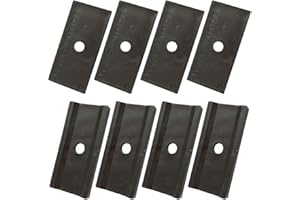 Twowinds - Support Rail Compatible avec VW T5 T6 Multivan Transporter California - Protection Rail - Arrimage Cargaison - Support Coulissant - Fixation Multiflexboard Mobilier Frigo Potty (8 pièces)