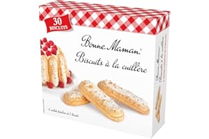 Bonne Maman Biscuits à la Cuillère 6 Sachets Fraîcheur de 5 Biscuits, 250g