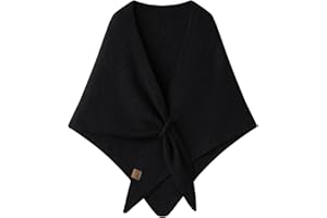 GÉNÉRIQUE Chale Femme Poncho Hiver Chaud Grosse Echarpe Châles Laine Polaire Cape Ponchos Et Capes Vetement Manteau Cachemire Echarpes Foulards Chic Elegant Etoles Vêtements Automne Etole Mariage Grande Chaude
