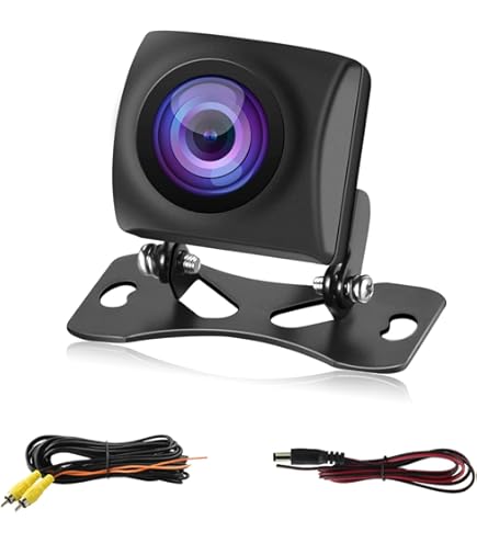 Pioneer ND-BC9 Rear Camera: 1/4 CMOS Sensor, 159° Viewing Angle, 0.3MP Resolution, IP67, RCA Jack, DC14.4V, 10m Cable, Waterproof and Dustproof, for Safe Parking and Clear Reverse View