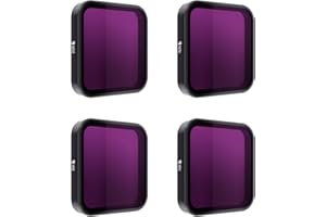 Freewell Standardowy dzień – seria 4K – filtr 4-pakowy kompatybilny z Insta360 One R (szeroki kąt 4K) – (nie jest kompatybilny z jednym RS)
