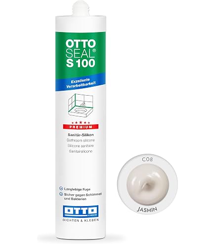 Mastic Silicone OTTOSEAL S 70 - Pour Pierre Naturelle - 310 Ml - Teinte Jasmin Mat