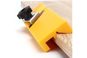 CANDEON Rabot Manuel Pour Bois Et Plaque De Plâtre - 45°/90° Rabot D'Angle à Chanfreiner Araseur De Chant - Doubles Rainures Raboteuse Pour Plaques De Plâtre Gypse