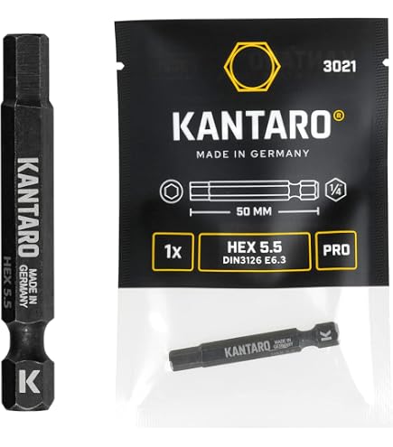 FACOM Innensechskant-Bit ET.103/16 – Länge 25 Mm, Antrieb 6,3 Mm, Für 3/16 Zoll