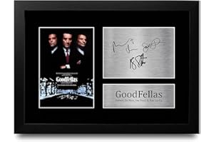 HWC Trading Goodfellas A4 Gerahmte Signiert Gedruckt Autogramme Bild Druck-Fotoanzeige Geschenk Für Filmfans