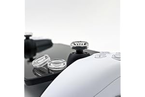 Luck&Link pour PS Portal/ROG Ally/Legion Go/PS5 Dualsense Thumb Grips, Joystick Caps Transparent, Thumbstick Cover (pour PS Portal/ROG Ally/Legion Go)