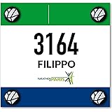 SHAPEHEART Innovazione francese, Portabavaglini da corsa, trail, ciclismo... Magnetico ultra potente, senza bisogno di spille