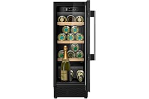 Neff KU9202HF0 - Armadietto per vini da incasso, N70, classe di efficienza energetica: F, 82,0 x 30,0 cm, 58 l