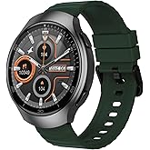 Fastrack VOX CirQ Smart Watch with AI Chat & AI Watchfaces, 1.38” TFT Display, Ripple Design, BT Calling, 24/7 Health Suite, 