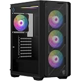 MSI MAG FORGE 140A B65 650W 80+ Bronze Tempered Glass Auto RGB Siyah ATX Bilgisayar Kasası