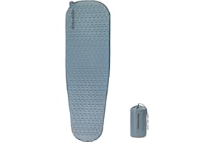 Naturehike Yugu Air Mattress - Materassino autogonfiante, spessore 3,5 cm, compatto, leggero, per campeggio, trekking e sport all'aria aperta